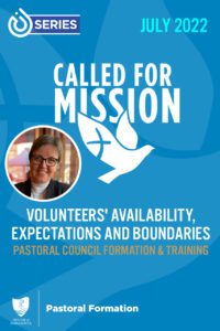 Volunteers’ availability, expectations & boundaries