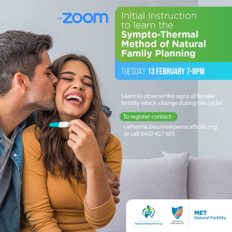Natural Fertility Sympto-Thermal Method Introductory Session (13 Feb)