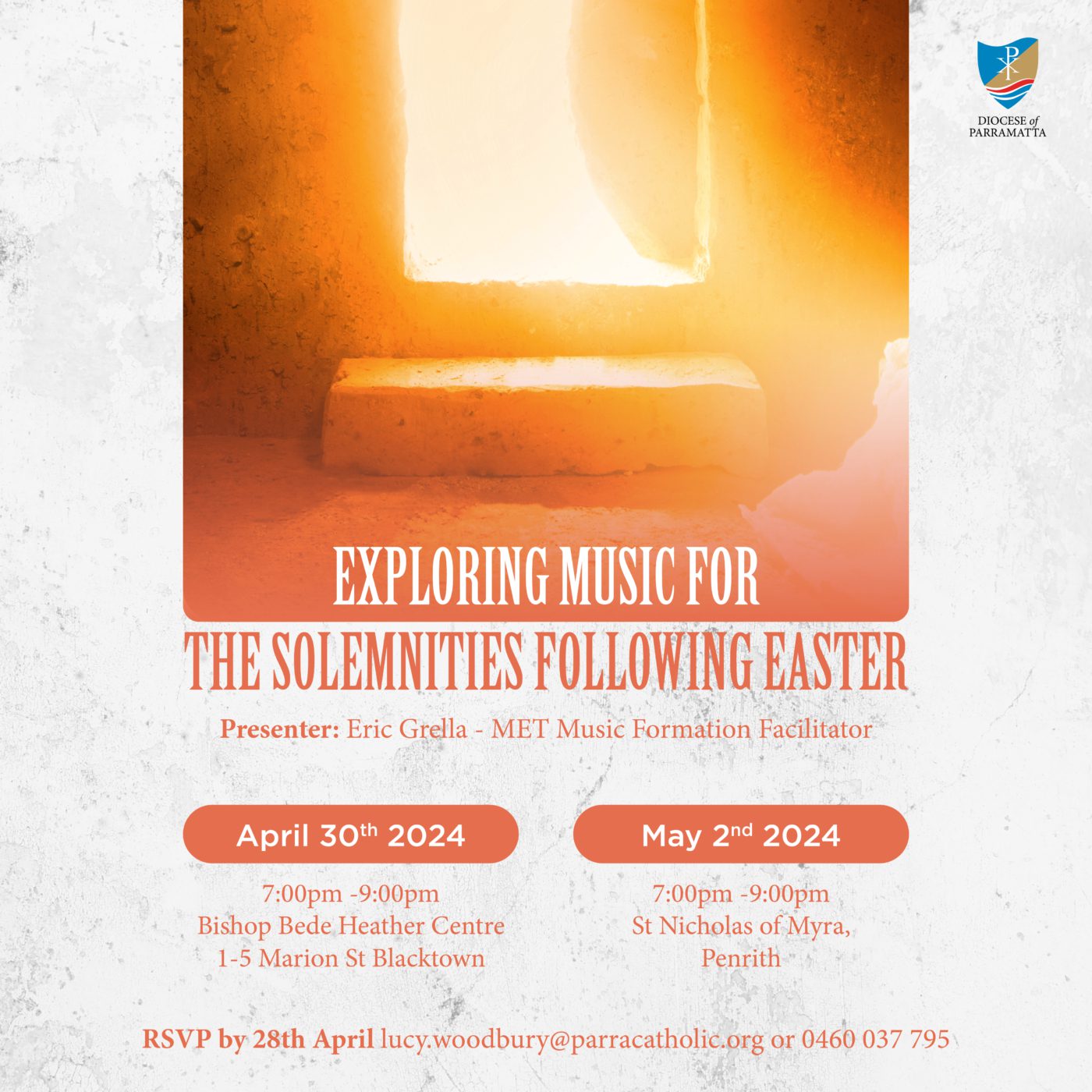 Exploring Music for the Solemnities following Easter (30 April)