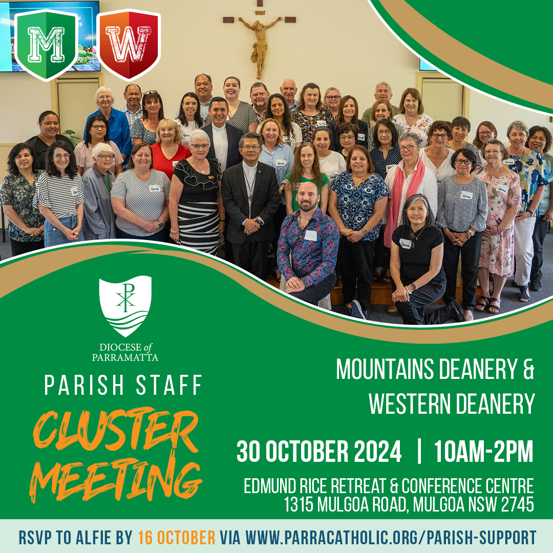 Parish Staff Cluster Meeting (30 October)