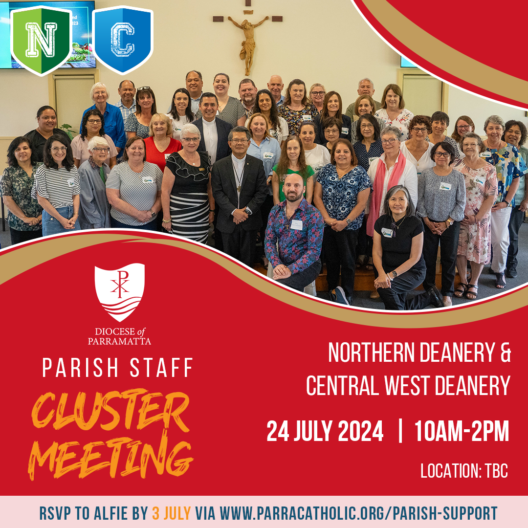 Parish Staff Cluster Meeting (24 July)