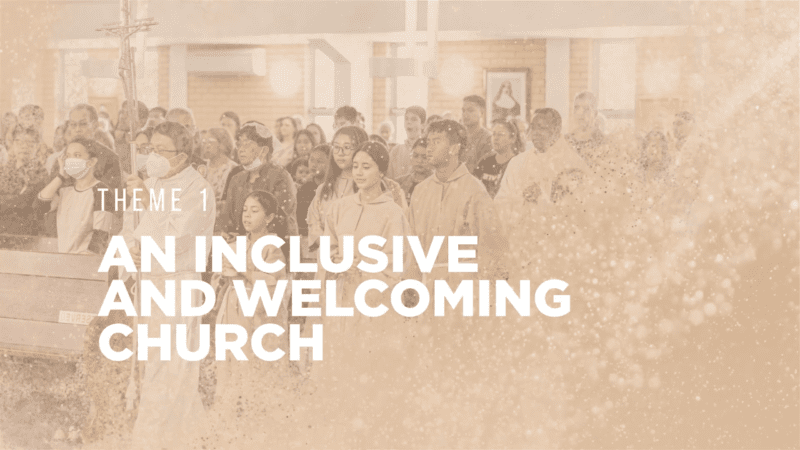 Diocesan Synod Reflective Video on Theme 1: An Inclusive and Welcoming Church
