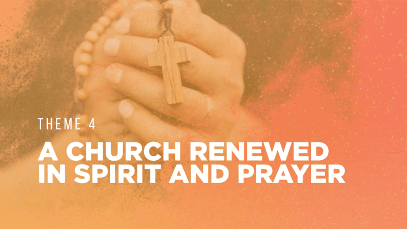 Diocesan Synod Reflective Video on Theme 4: A Church Renewed in Spirit and Prayer
