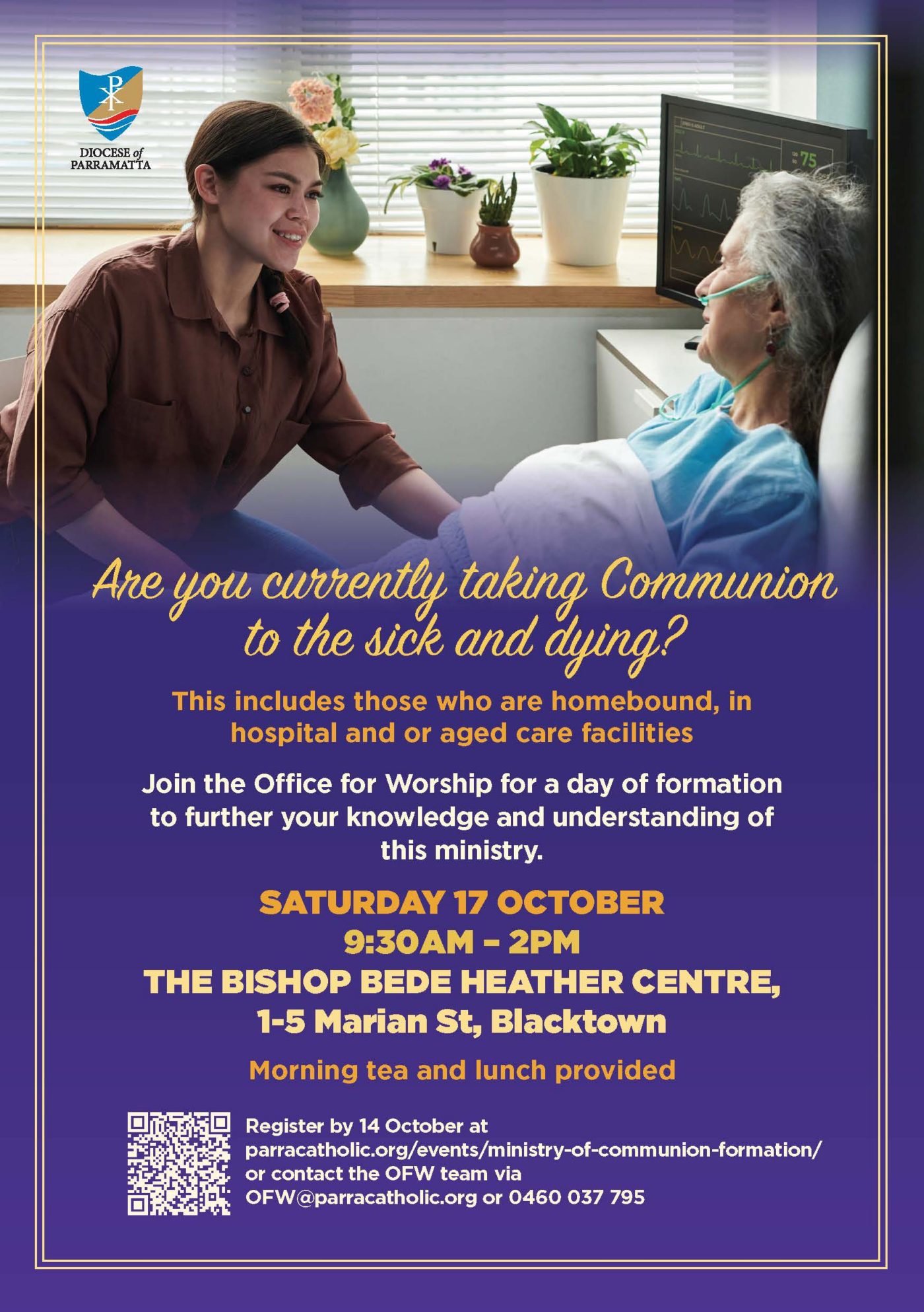 Ministry of Communion to the Sick and Dying Formation (17 October)