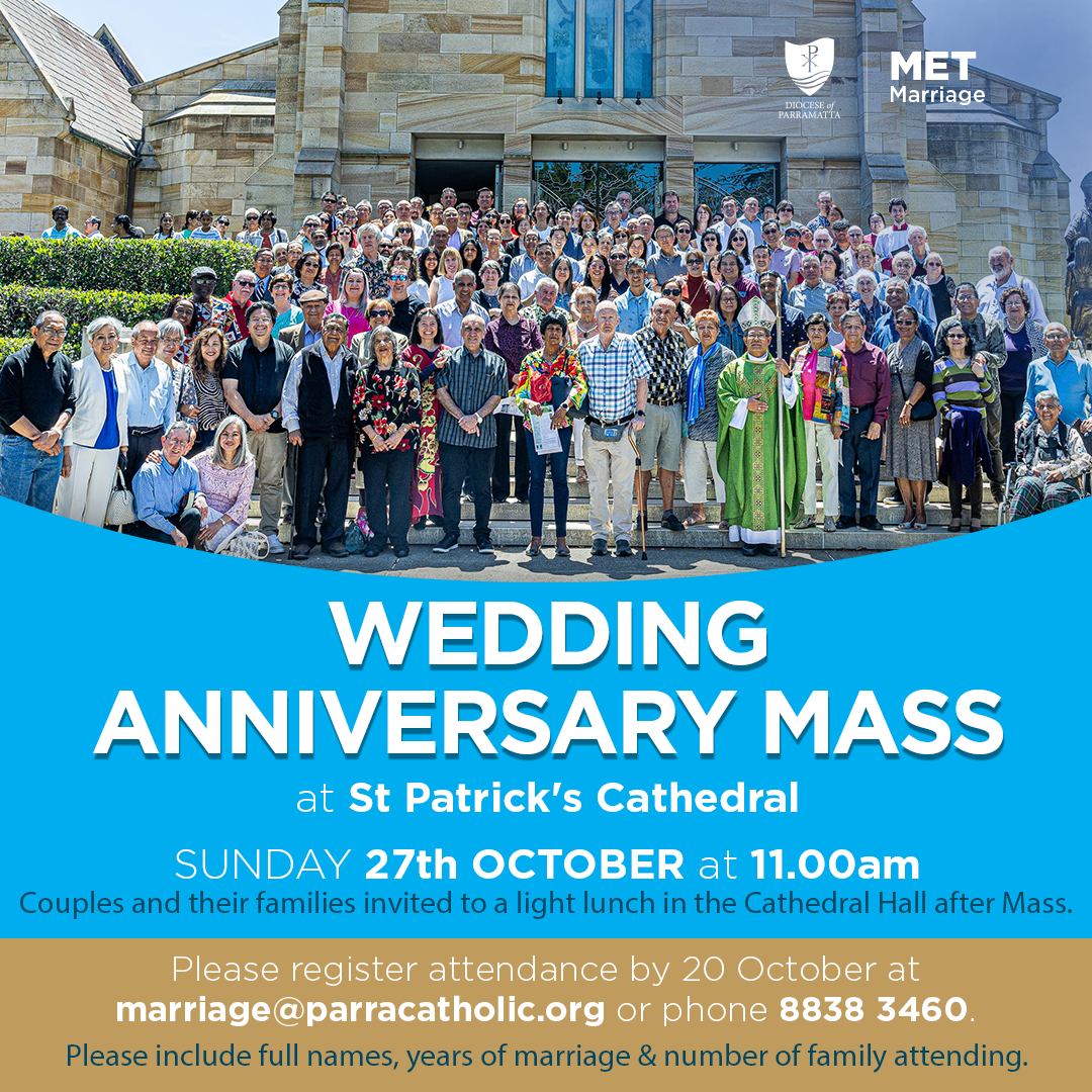 Diocesan Annual Wedding Anniversary Mass (27 Oct)