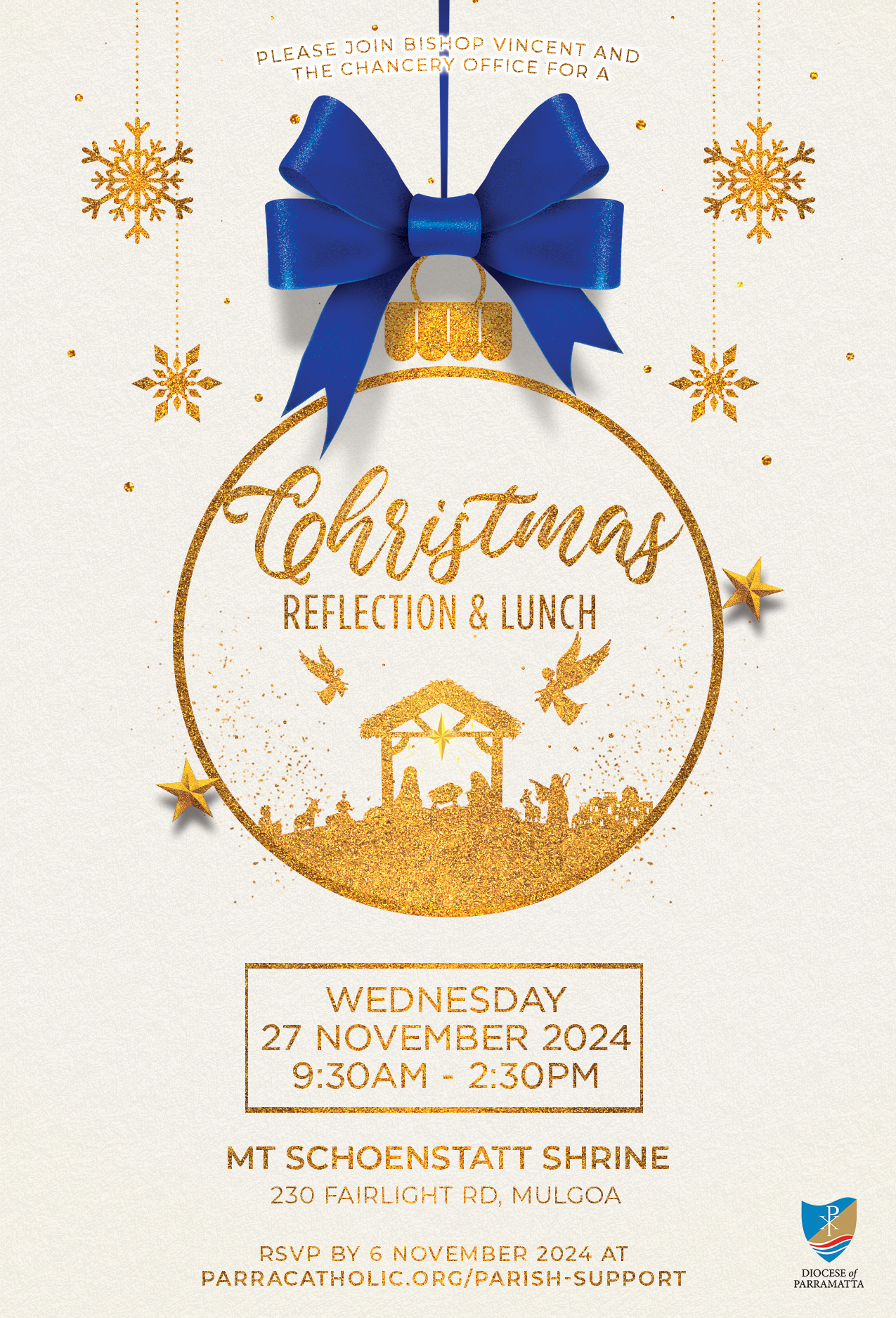 Christmas Lunch & Reflection Day for Parish Staff