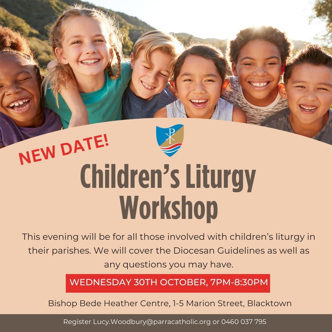 Children’s Liturgy Workshop (30 October)