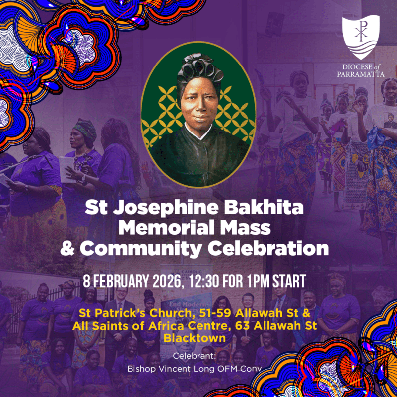 Memorial Mass of St Josephine Bakhita and Community Celebration (8 February)