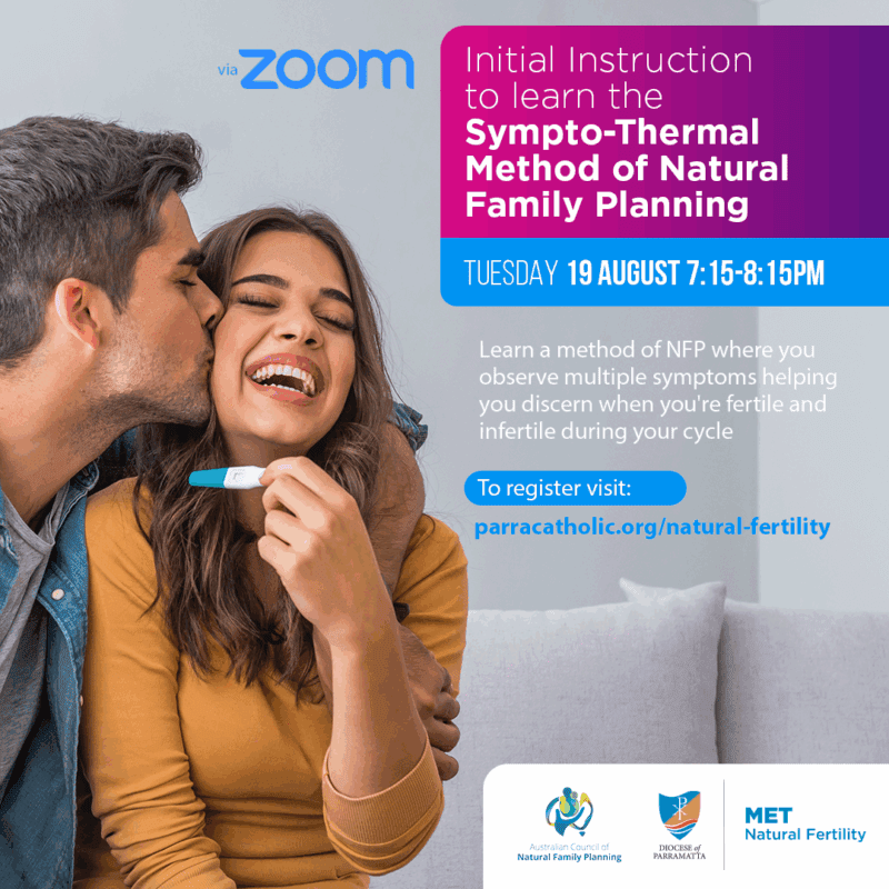 Natural Fertility Sympto-Thermal Method Instruction Session (19 August)