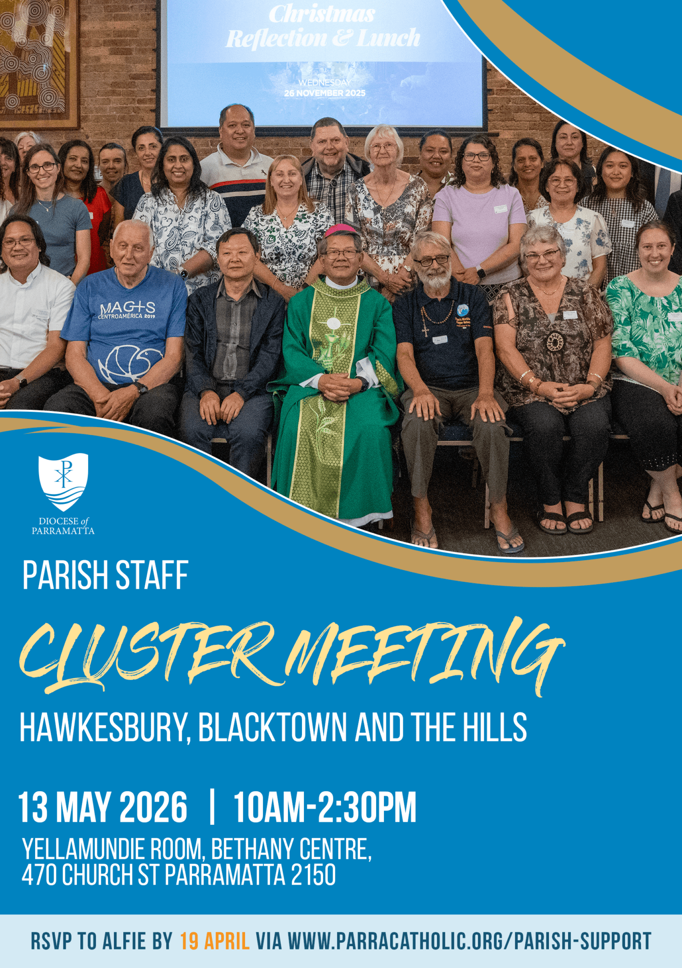Deanery Cluster Meeting: Hawkesbury, Blacktown & The Hills (13 May)