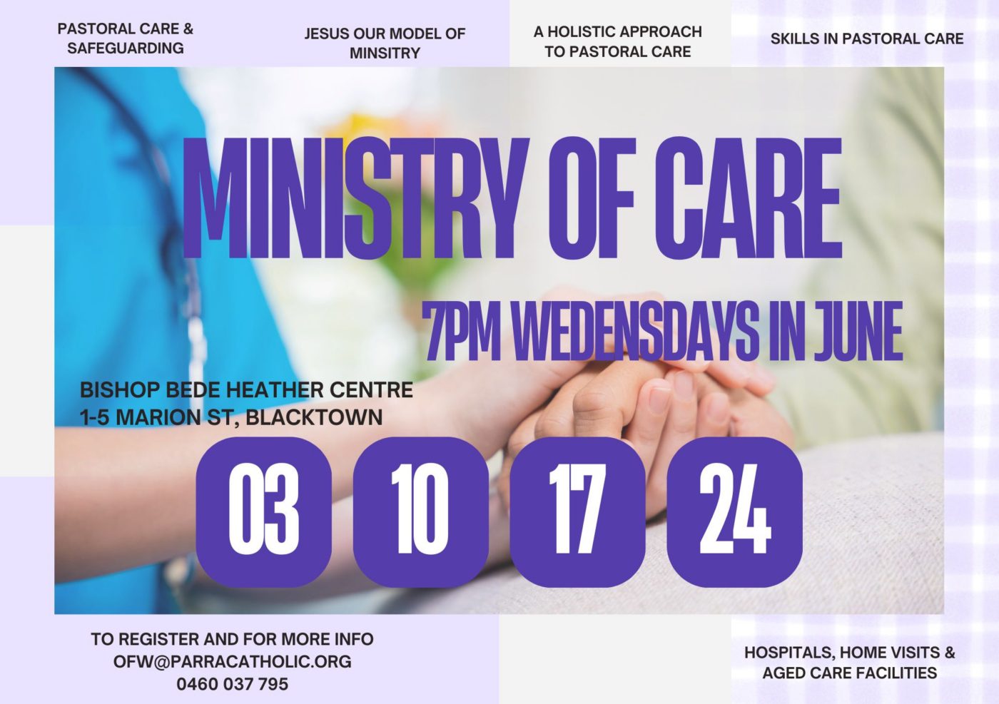 Ministry of Care Courses (3-24 June)