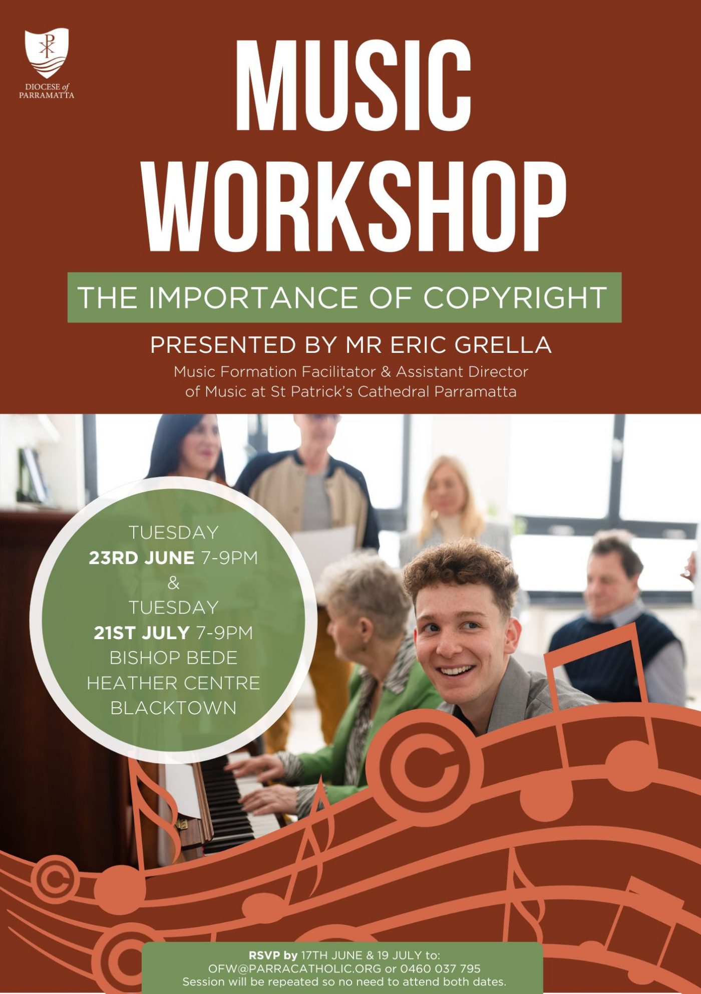 Music Workshop: The Importance of Copyright (23 June)