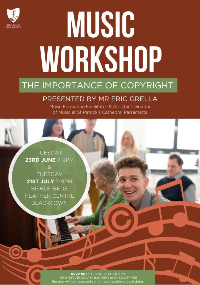 Music Workshop: The Importance of Copyright (23 June)