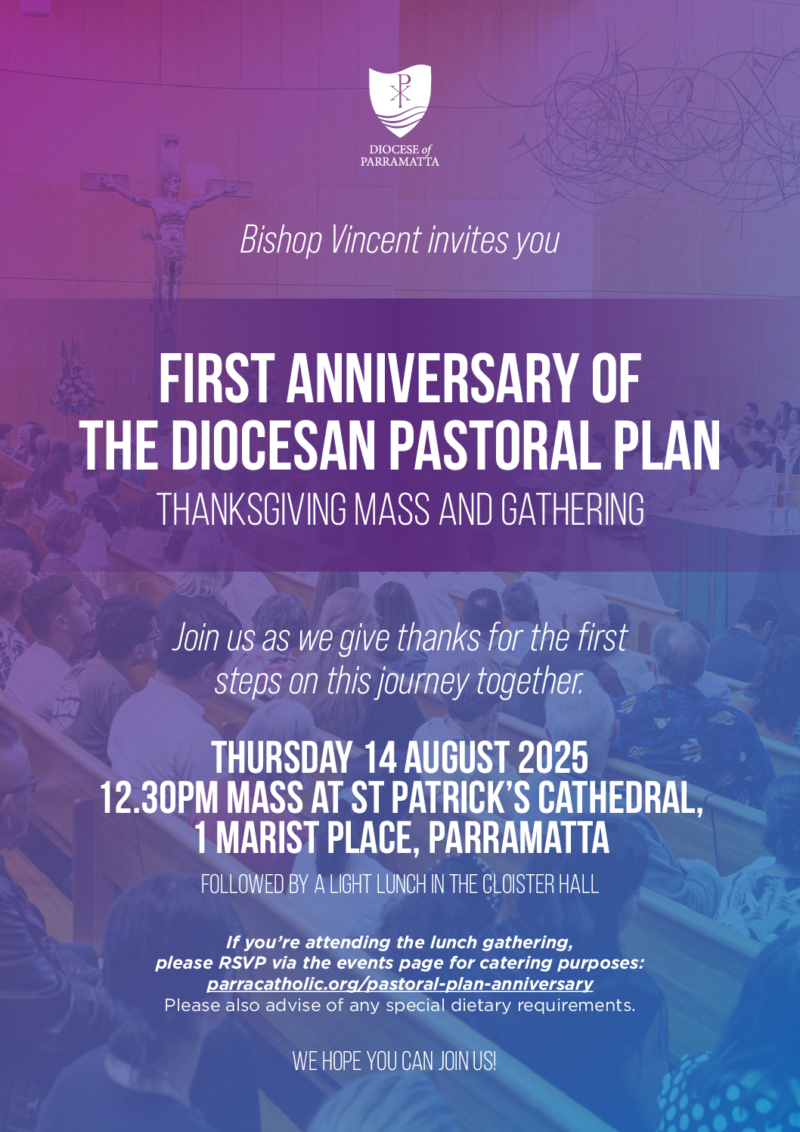 First Anniversary of the Diocesan Pastoral Plan & Gathering