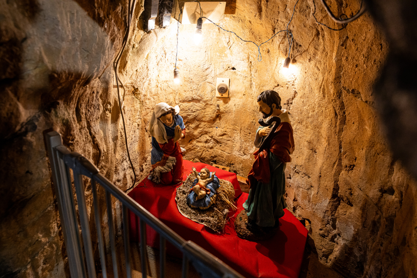 Nativity Scene at Mary Immaculate Quakers Hill Parish.