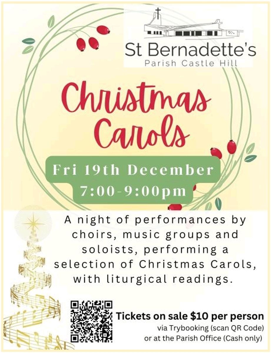 Castle Hill Parish Carols Evening (19 December)