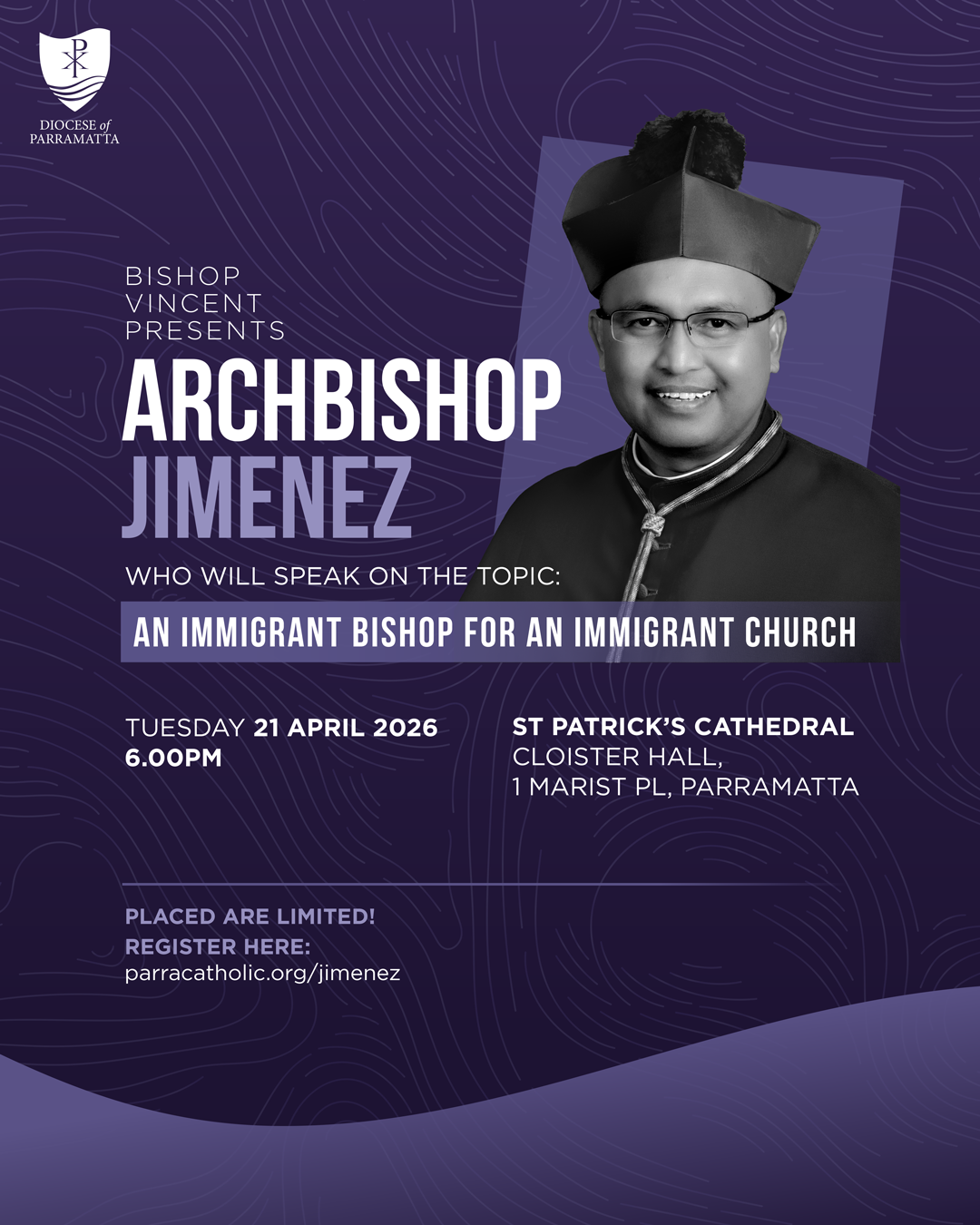 BISHOP VINCENT PRESENTS: Archbishop Jimenez on ‘An Immigrant Bishop for an Immigrant Church’