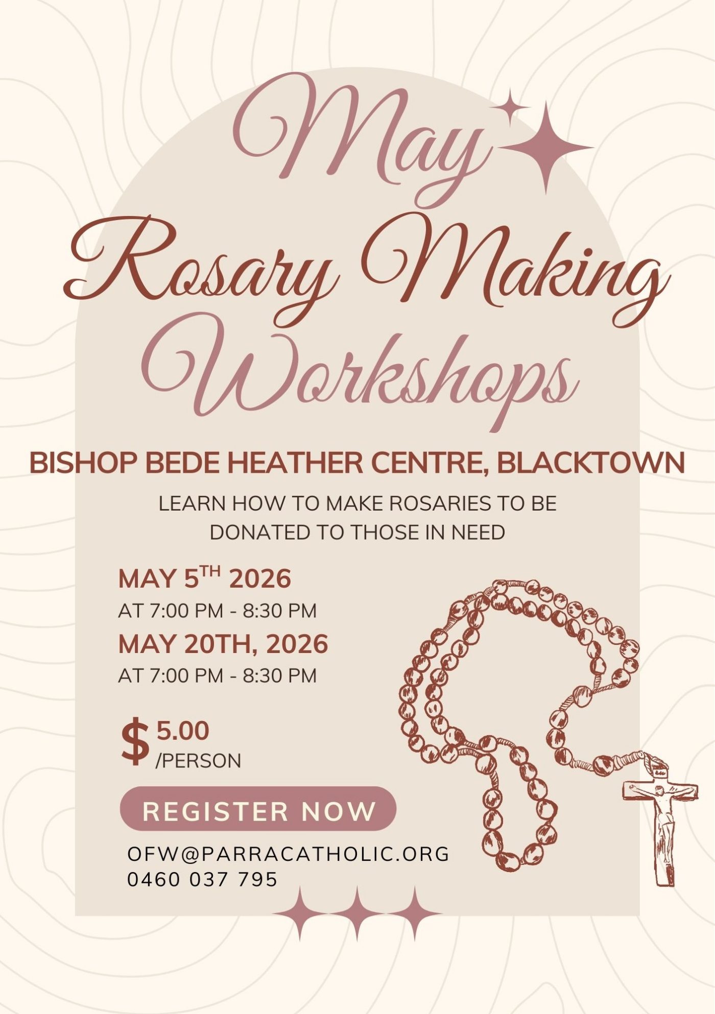 Rosary Making Workshop (5 May)