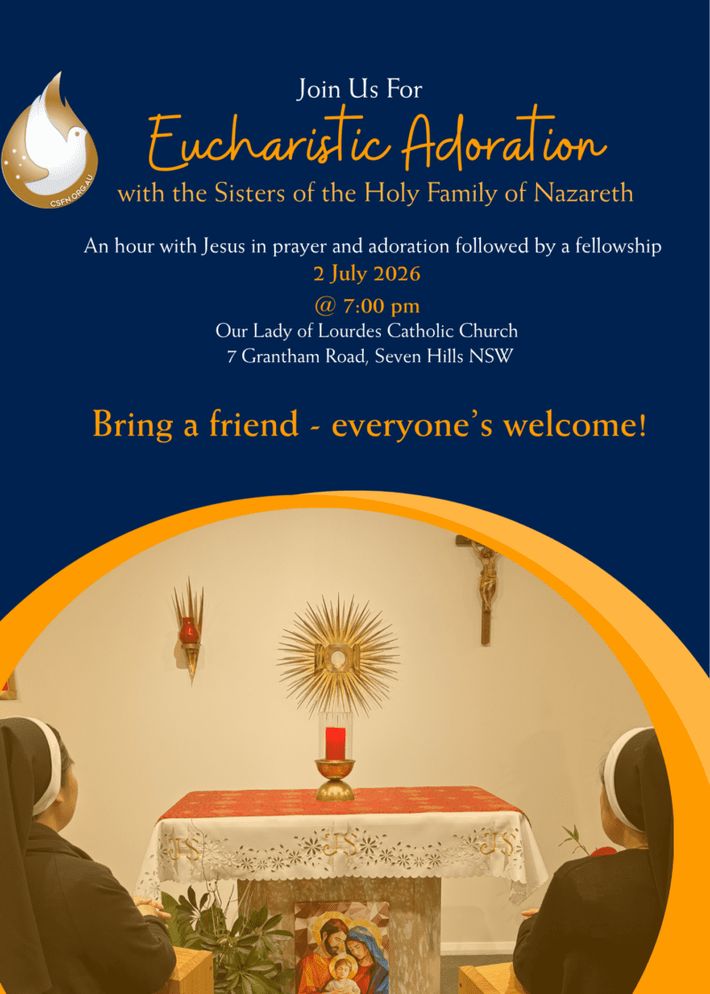 Holy Hour for Vocations (2 July)