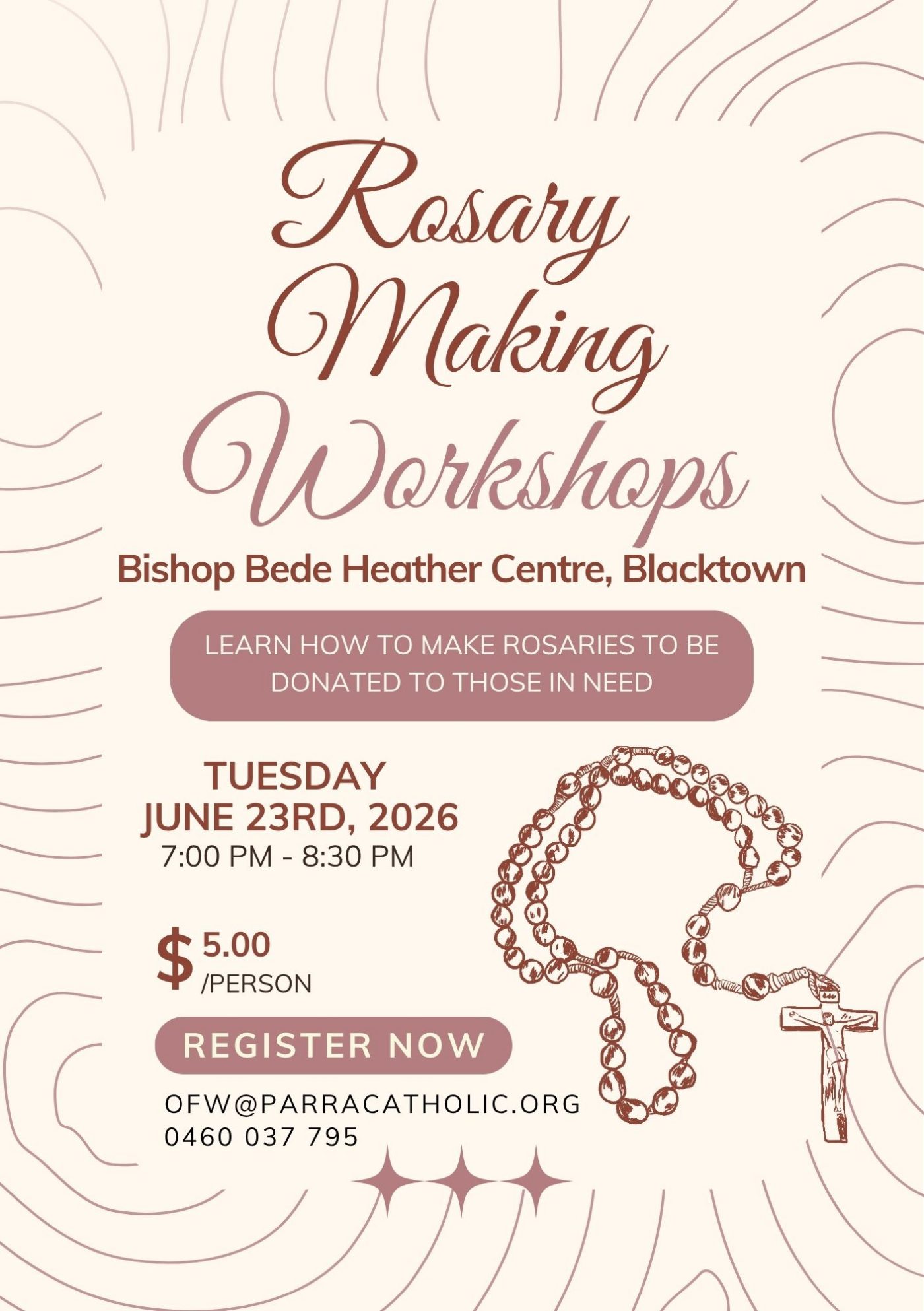 Rosary Making Workshop (23 June)