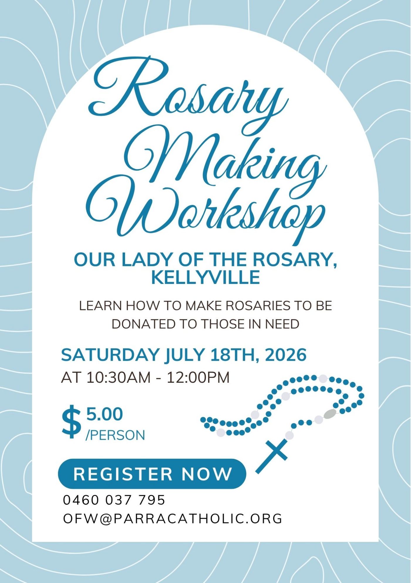 Rosary Making Workshop (18 July)