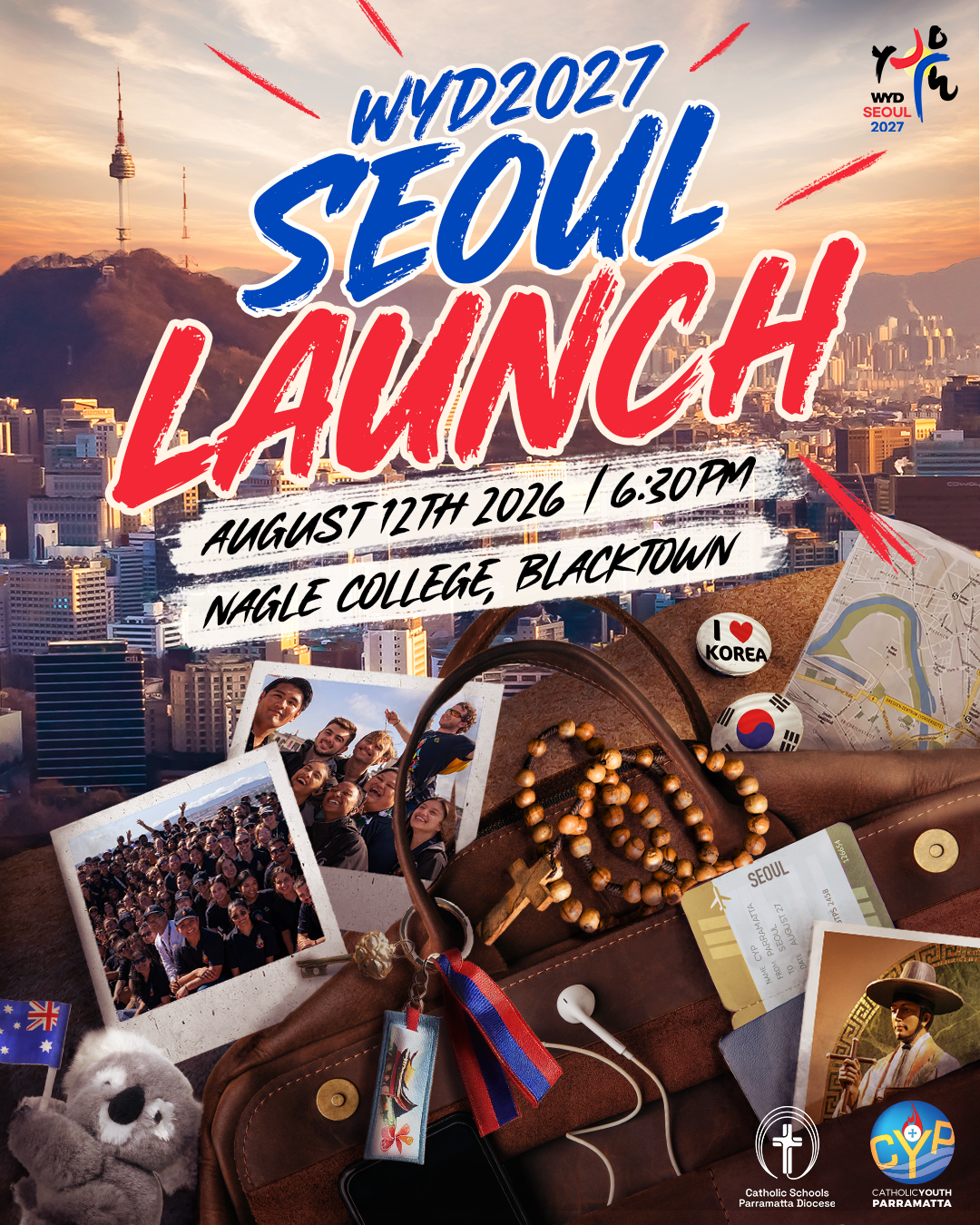 WYD27 Launch Night (12 August)