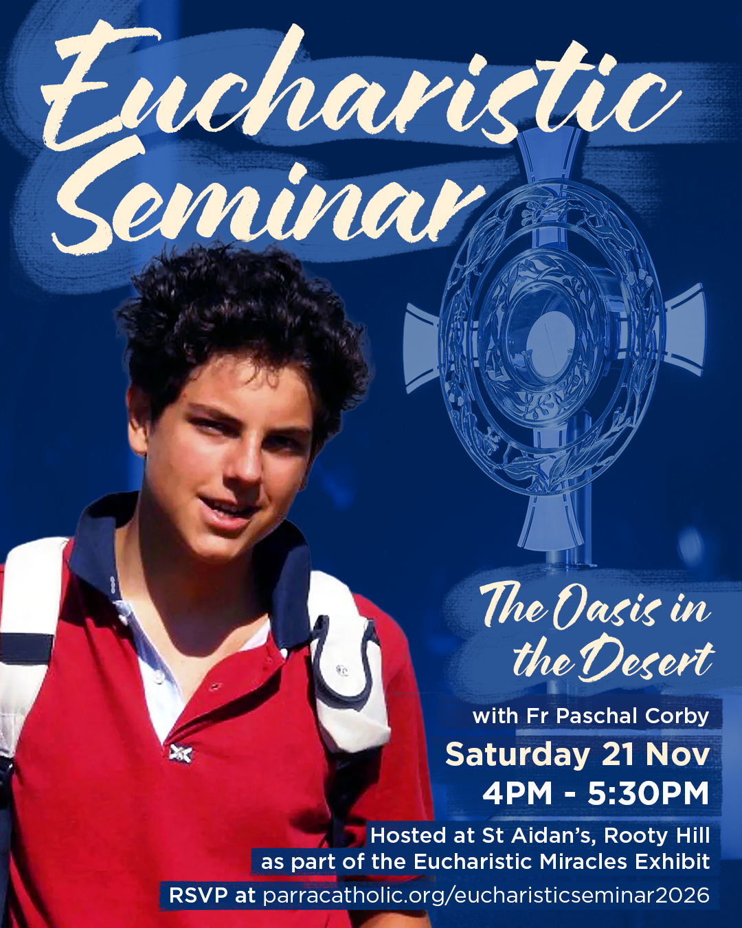 Eucharistic Seminar by Fr Paschal Corby (21 Nov)