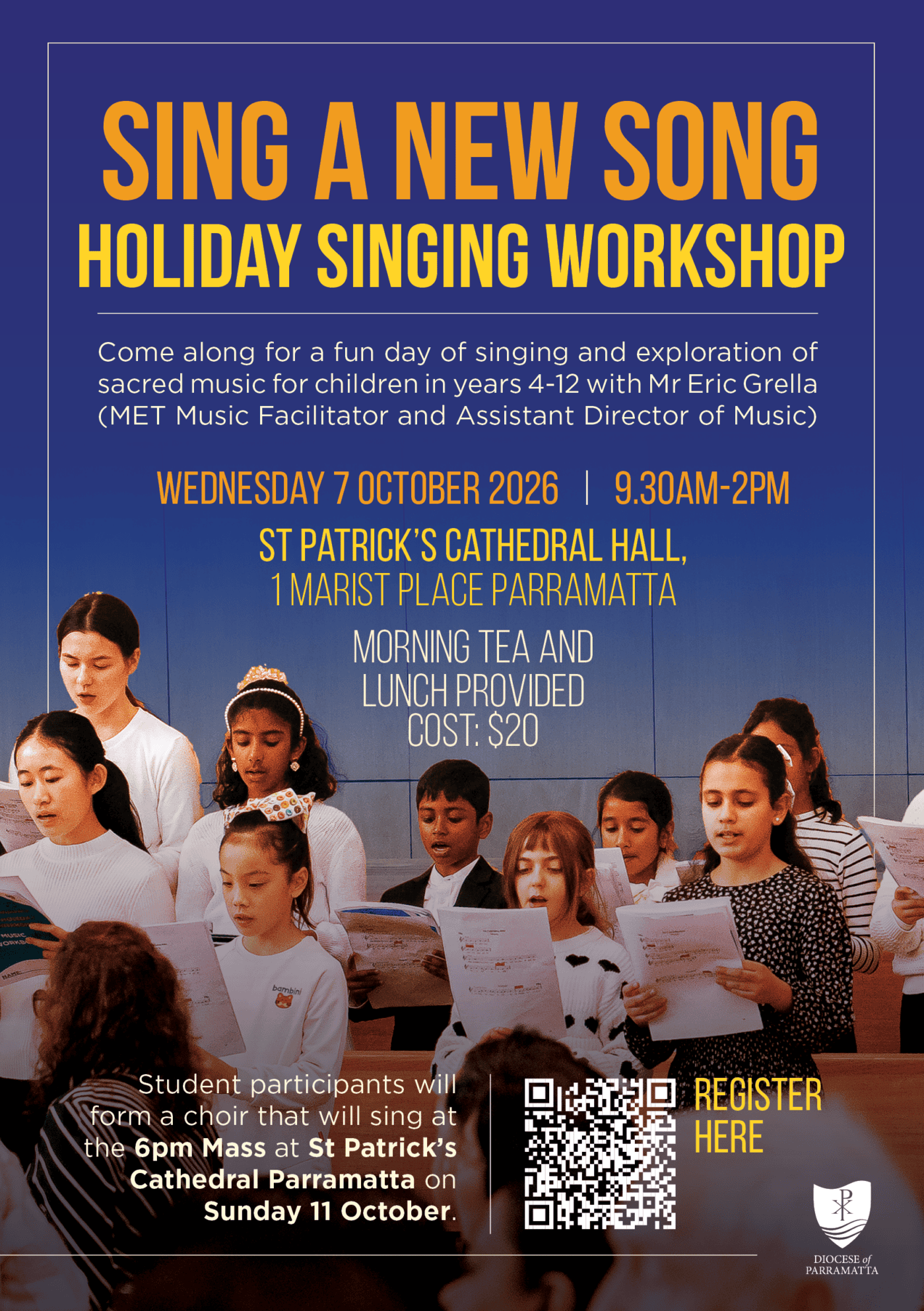 School Holiday Singing Workshop