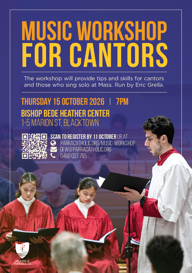 Music Workshop for Cantors (15 October)