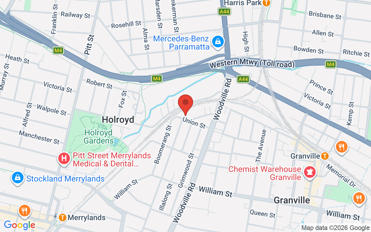 Map of Parramatta Young Christian Workers (YCW)