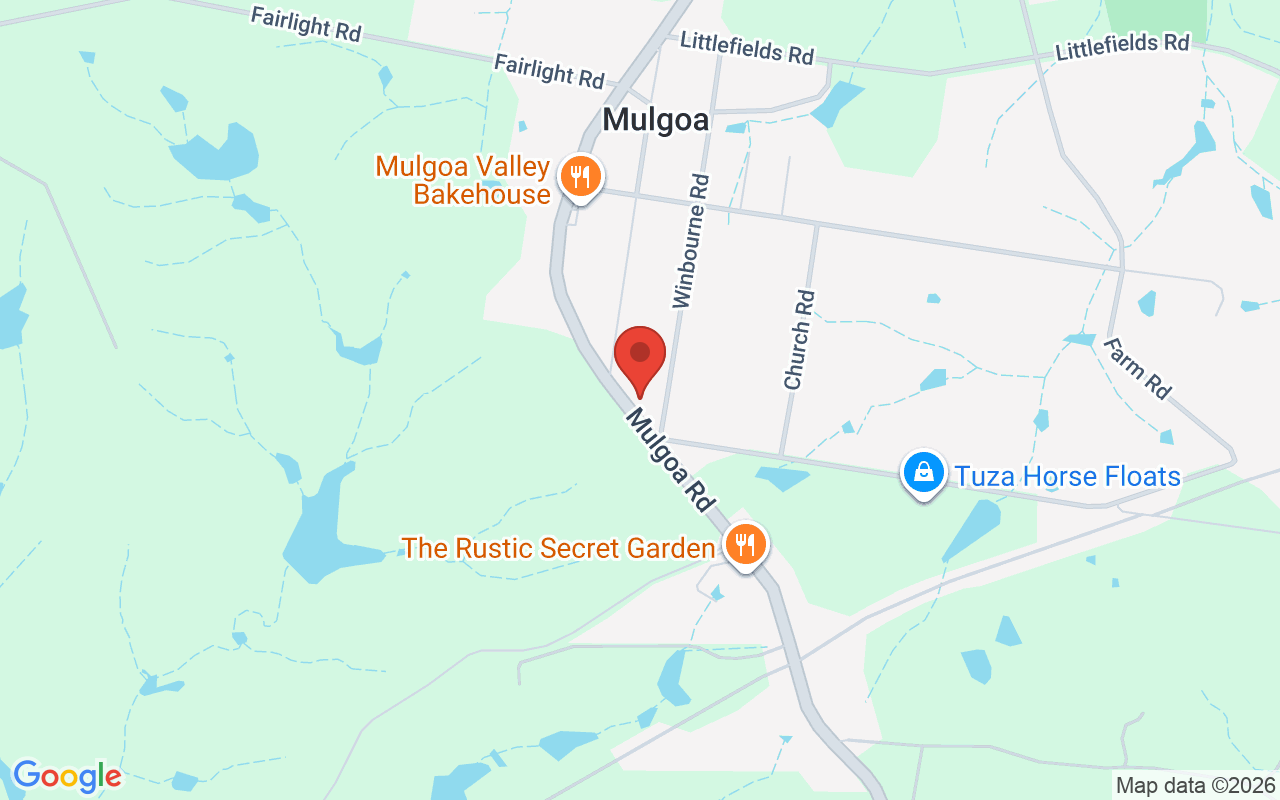 Map of St Mary’s Catholic Church Mulgoa