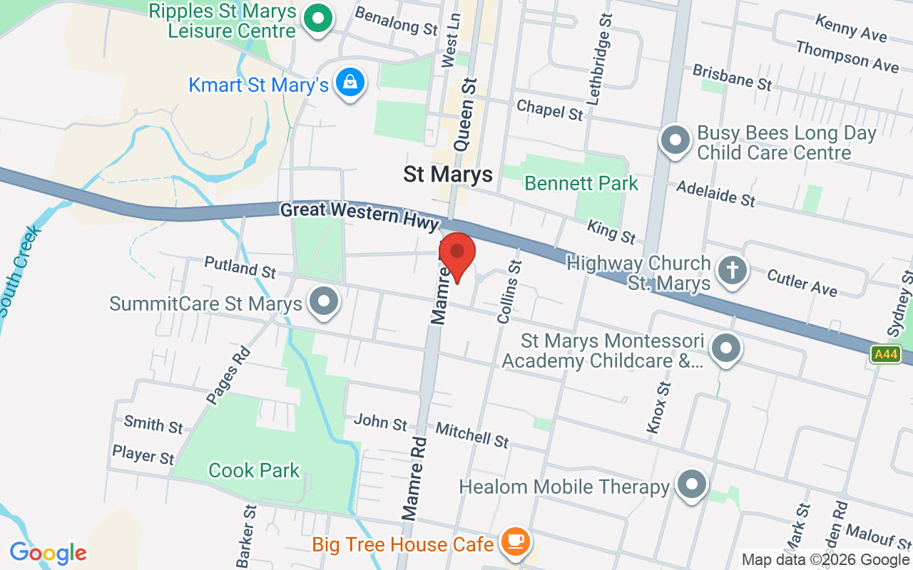 Map of Don Bosco Youth & Recreation Centre