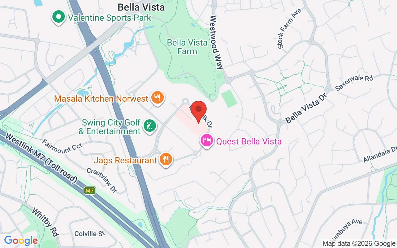 Map of Norwest Private Hospital