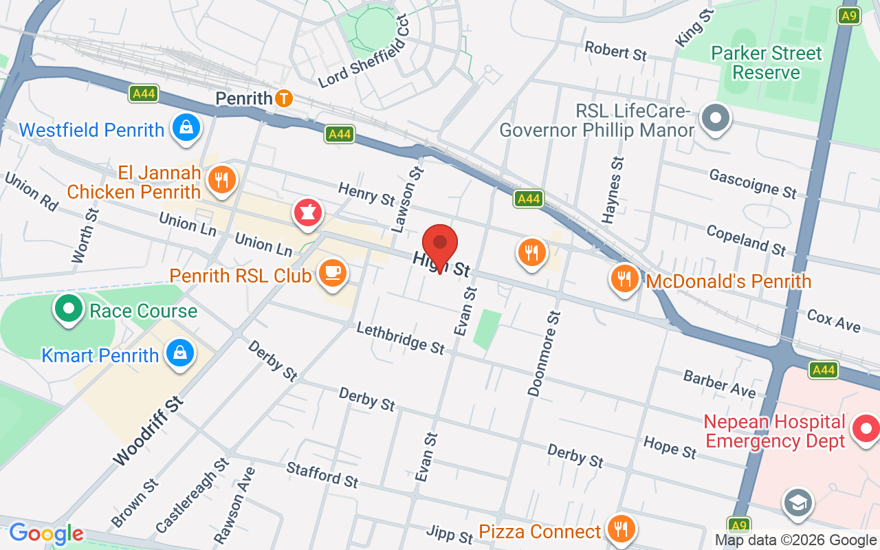 Map of St Vincent de Paul Society