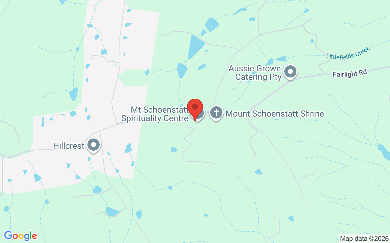 Map of Mount Schoenstatt Shrine and Retreat Centre
