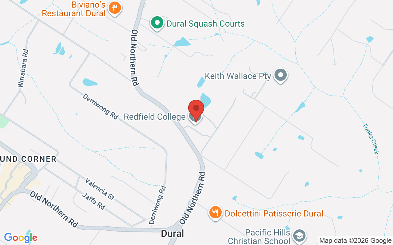 Map of Redfield College