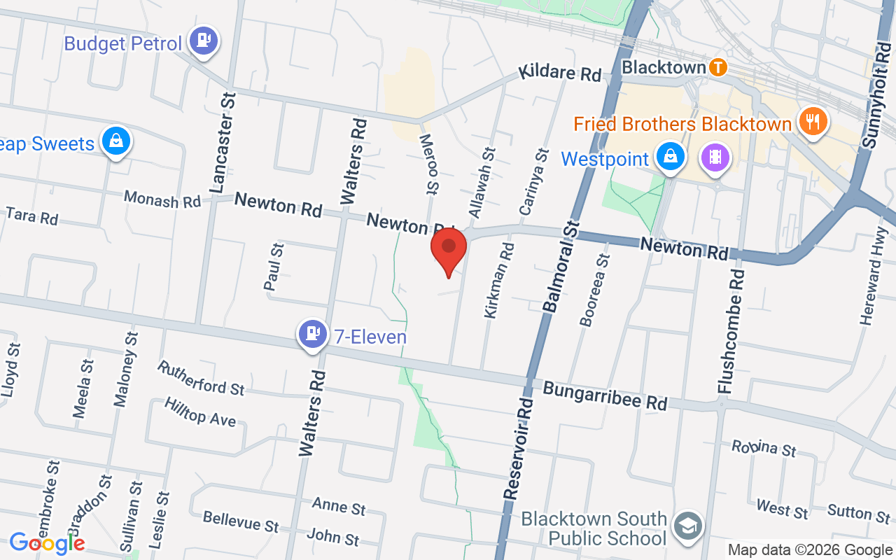 Map of St Alphonsa Syro-Malabar Catholic Community