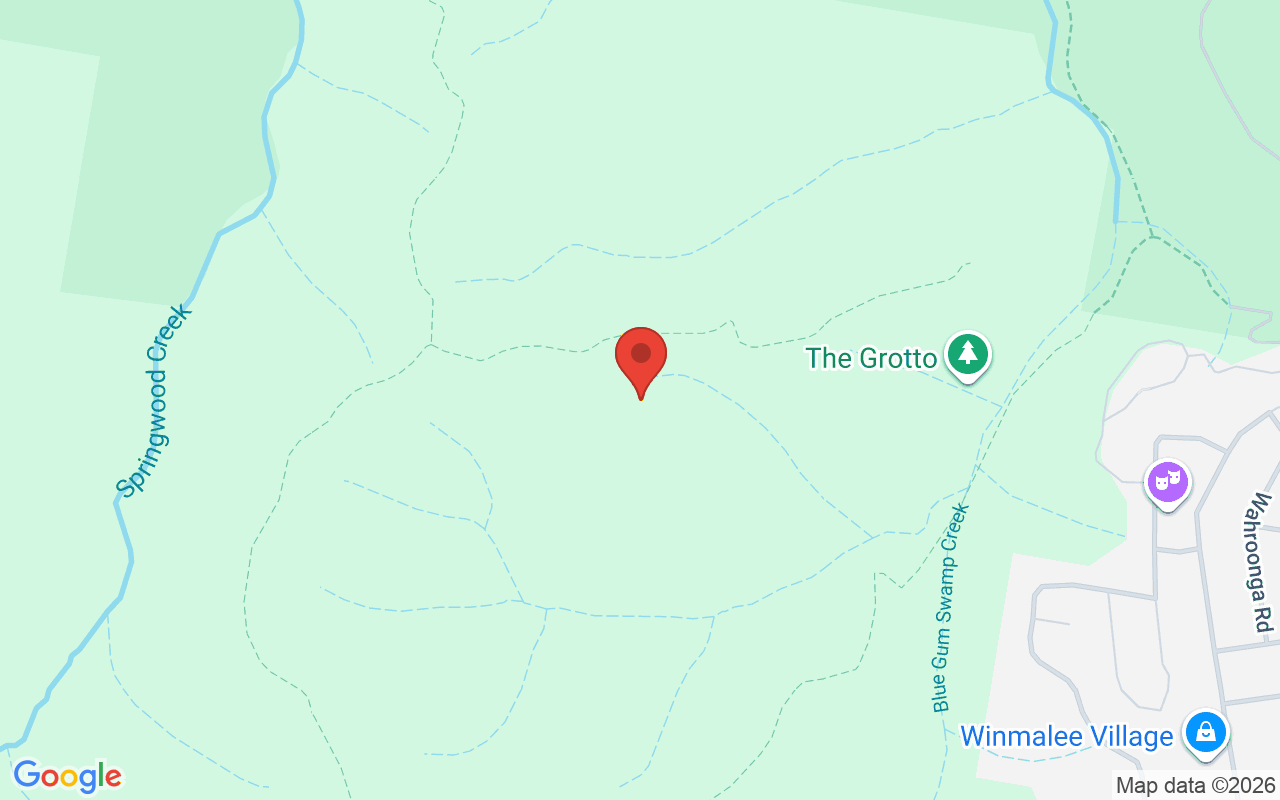 Map of St Thomas Aquinas Catholic Church Springwood