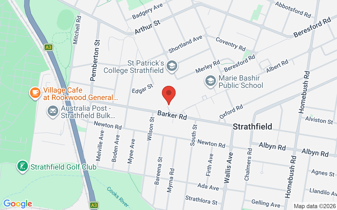 Map of Manly Union ACU Inaugural McGuire Lecture (6 Aug)