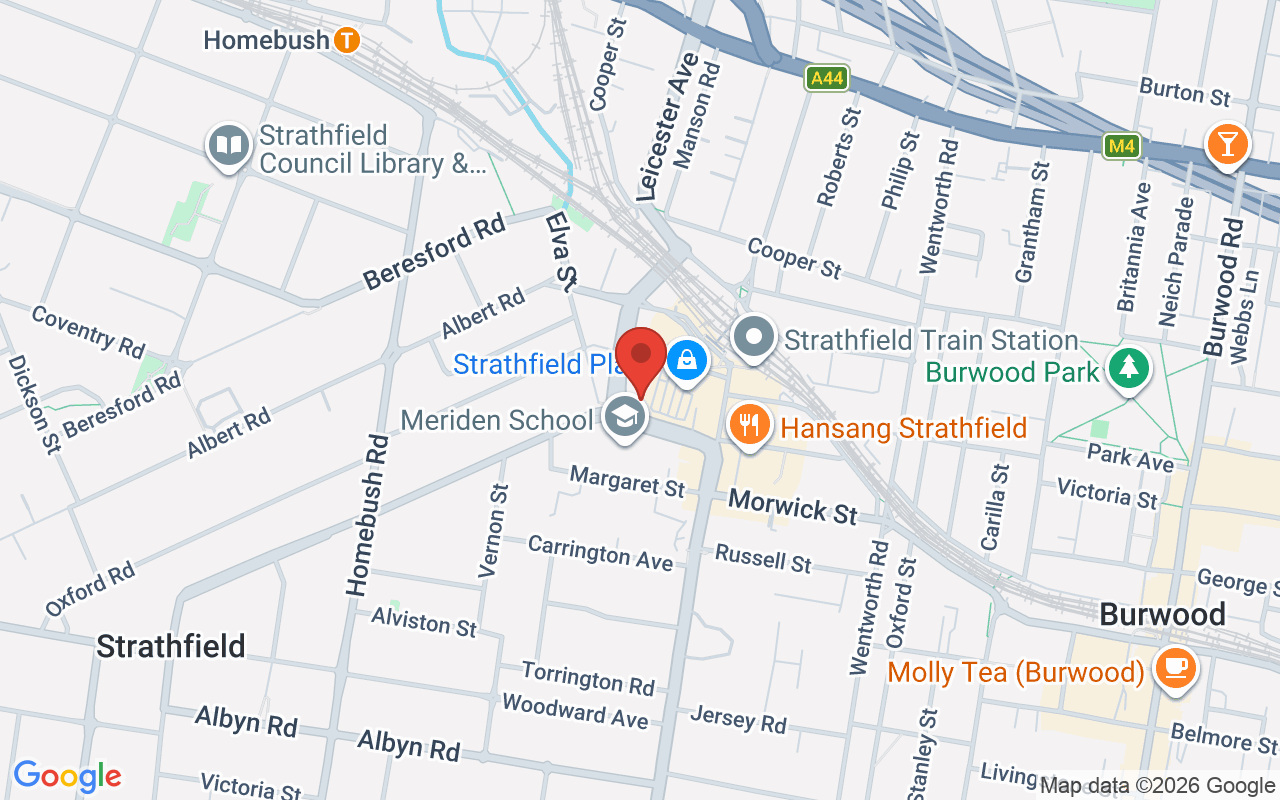 Map of Presentation Sisters