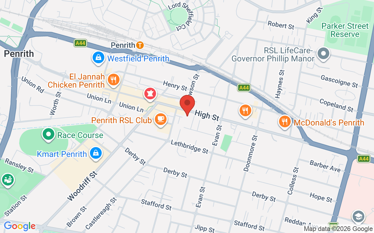 Map of 2026 Liturgical Ministry Formation Course – Extraordinary Ministers of Communion (Session 1 Penrith) (12 March)