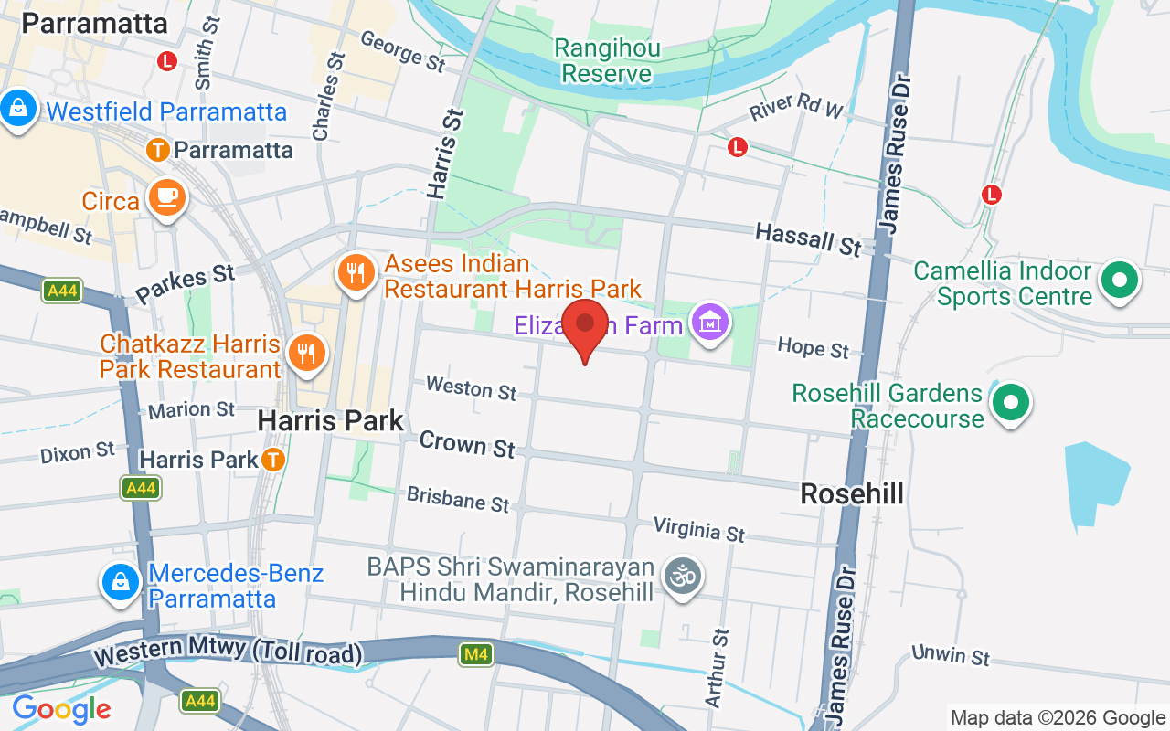 Map of Maronite College of the Holy Family