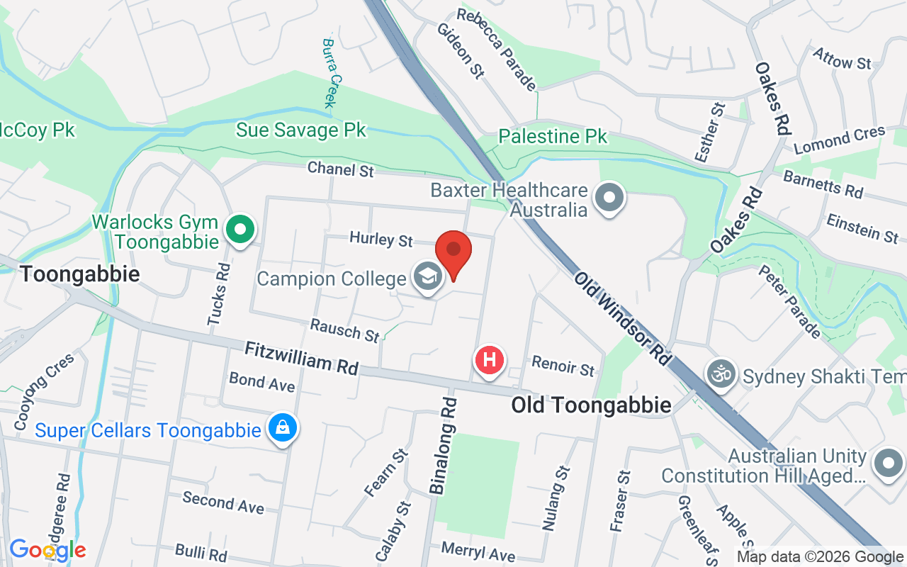 Map of Campion College